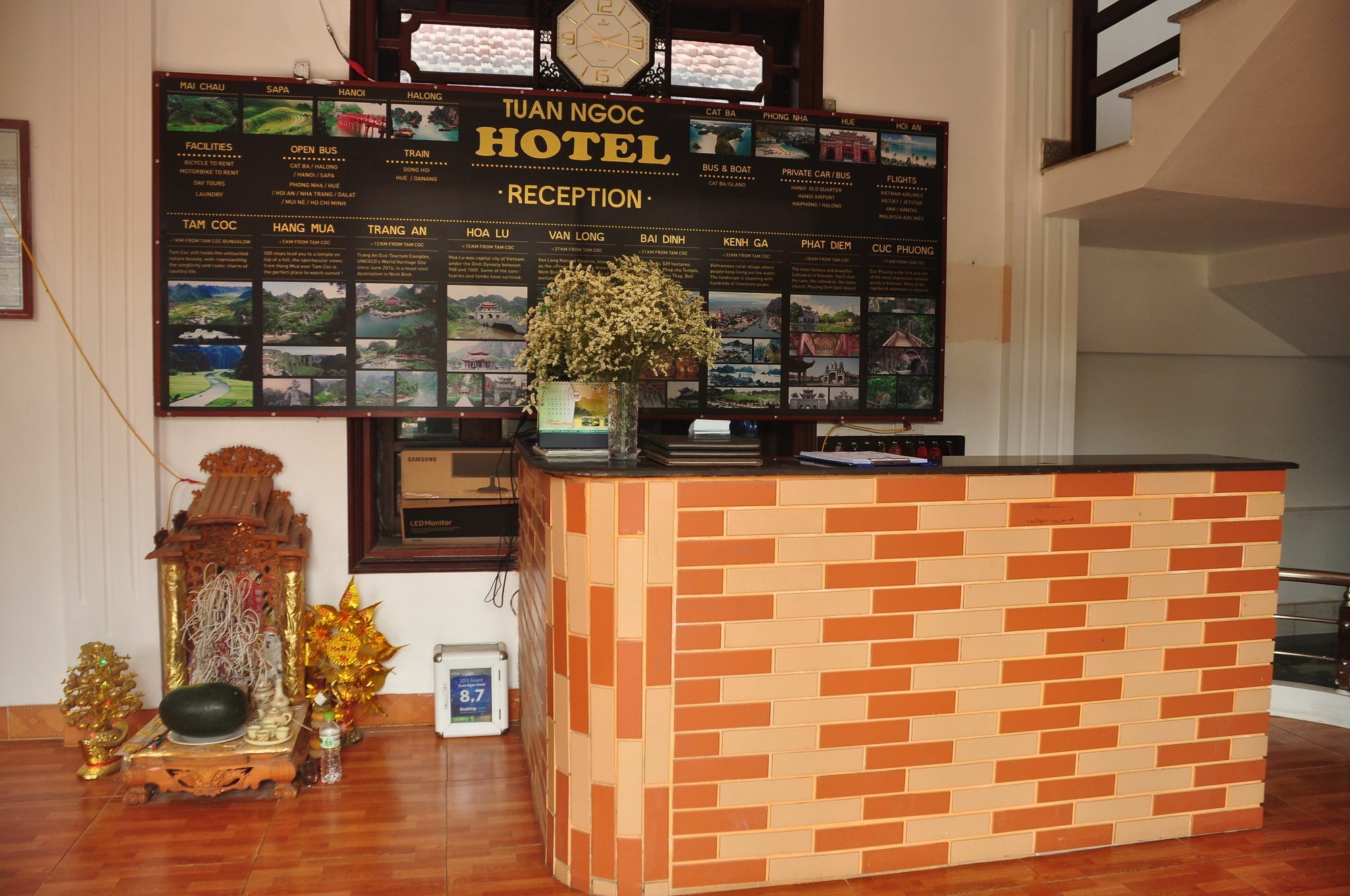 Tuan Ngoc Hotel Ninh Binh Exterior foto